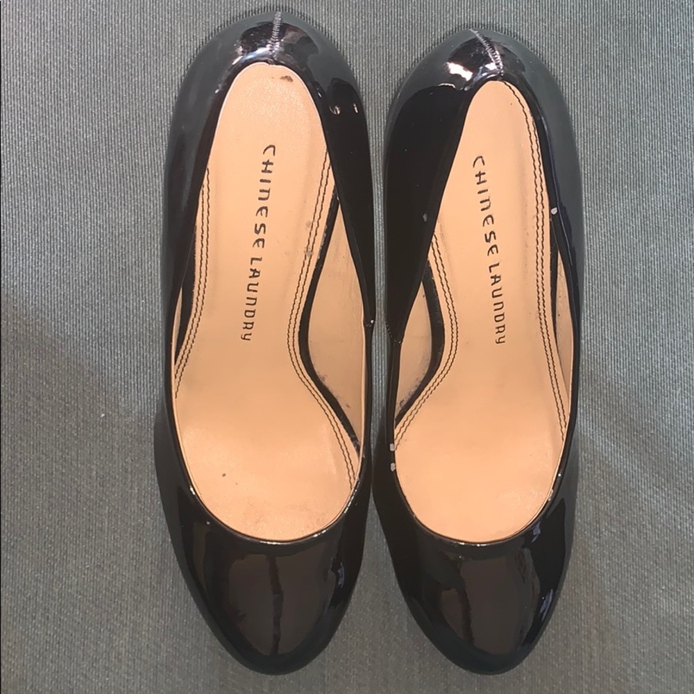 black heels